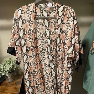 Snakeprint Kimono